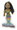 A mermaid with dark brown hair.