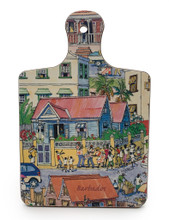 Chopping Board with Island Life design.
