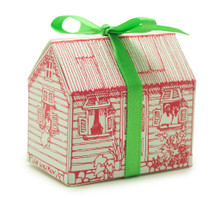 A Barbadian chattel house box with nutmegs inside. 