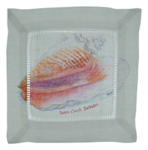 A linen cocktail napkin.