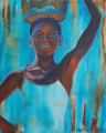 Senegal Girl by Sue Trew