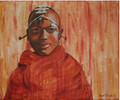 Masai Tribesman by Sue Trew