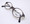 Oval Shaped Grey Acrylic Glasses by Versace