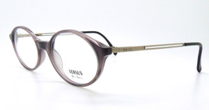 Versace Designer  B77 Grey Oval Acrylic Prescription Glasses 48mm Lens