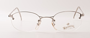 Silver Half Rim Frames By Winchester At The Old Glasses Shop