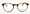 TF Occhiali 1318 Tortoiseshell Effect Panto Shaped Glasses At www.theoldglassesshop.co.uk