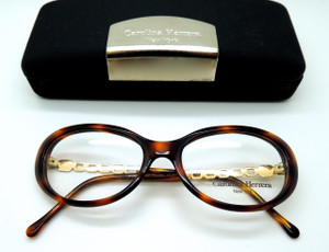 Vintage Oval Eye Glasses In Turtle Effect Acrylic At The Old Glasses Shop