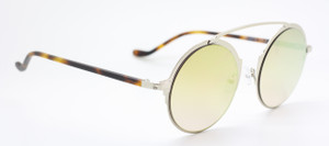 Large Round Eye Sunglasses By Les Pieces Uniques In Silver, Gold & Tortoiseshell At www.theoldglassesshop.co.uk