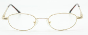 Inuit 602 Oval Vintage Glasses In A Shiny Gold Finish At www.theoldglassesshop.co.uk
