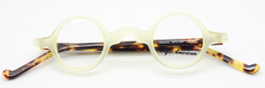 Anglo American Groucho OP31/AH in cream and tortoiseshell from www.theoldglassesshop.co.uk