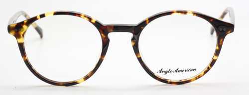 Vintage Style Anglo American 406 Eyewear In Tortoiseshell Effect Acrylic At The Old Glasses Shop
