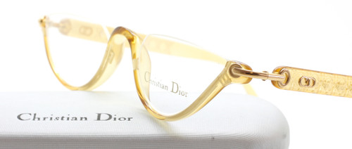 Vintage Designer Christian Dior 3021 Acrylic Half Moon Eyewear At The Old Glasses Shop
