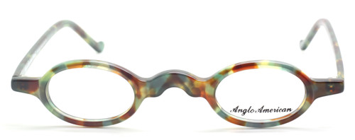 Anglo American Harpo HYRG Tortoiseshell Effect Small Oval Eyewear At The Old Glasses Shop Ltd