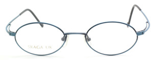 Skaga UK Nina 008 Matt Blue Oval Eyewear At The Old Glasses Shop Ltd