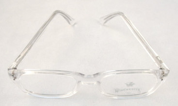 Clear Acrylic glasses frames from The OLd GLasses Shop Ltd
