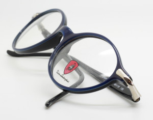 Tonino Lamborghini 044 Vintage Blue Acrylic Oval Designer Glasses from www.theoldglassesshop.co.uk