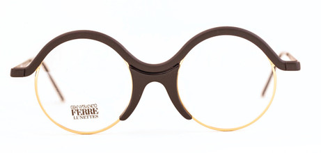 Gianfranco Ferre GFF41 Eyeglasses In Black & Gold At The Old Glasses Shop Ltd