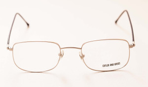 Front View Cutler and Gross 0514 Silver eyeglasses