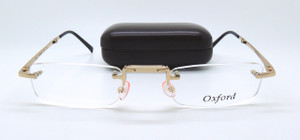 Vintage Oxford Rimless Folding Spectacles at The Old Glasses Shop