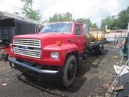 1987 Ford F700 Single Axle Flatbed used for sale