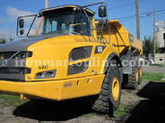 Two Used 2012 Volvo A35F 35-Ton Articulated Haul Trucks For Sale