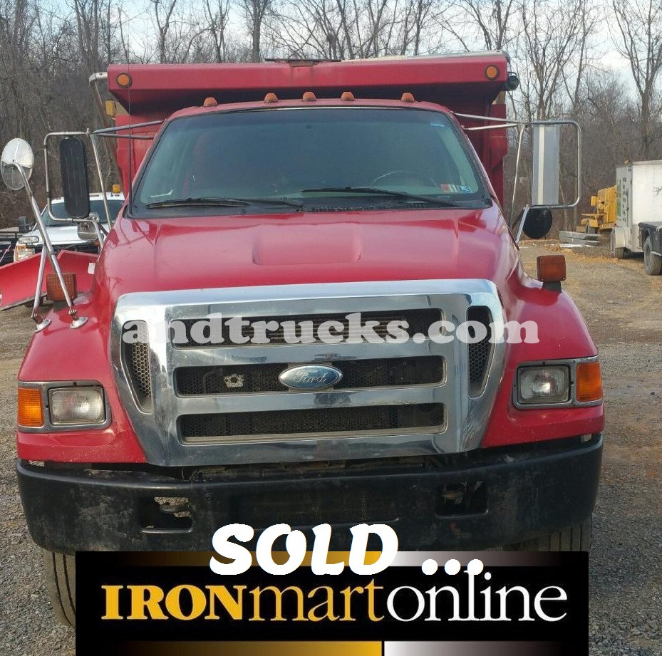 Used Dump Trucks For Sale In Md >> 2004 F 750 Single Axle Ford Dump Truck Used Dump Trucks For Sale In Md >> 2004 F 750 Single Axle Ford Dump Truck