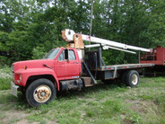 1987 Ford F800 5 Ton Crane Truck