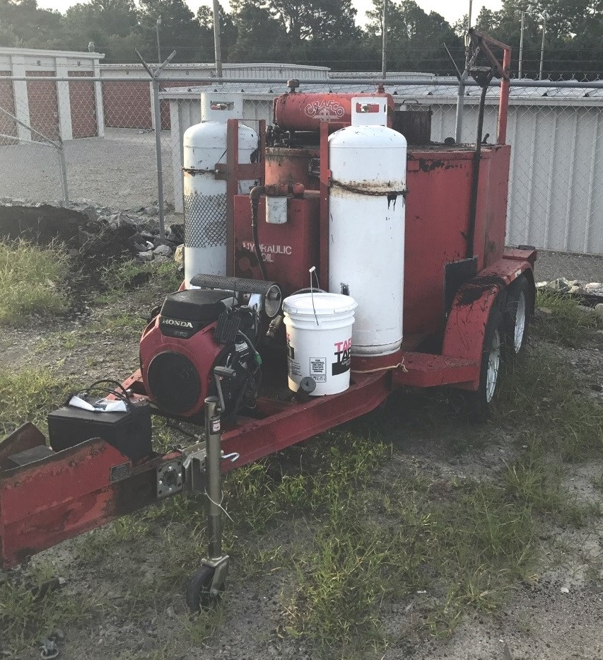 1998 Crafco EZ Pour 200 Melter Asphalt Crack Sealer