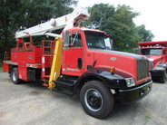 2000 Peterbilt 14 Ton Crane Truck 57' Boom RO Stinger used for sale