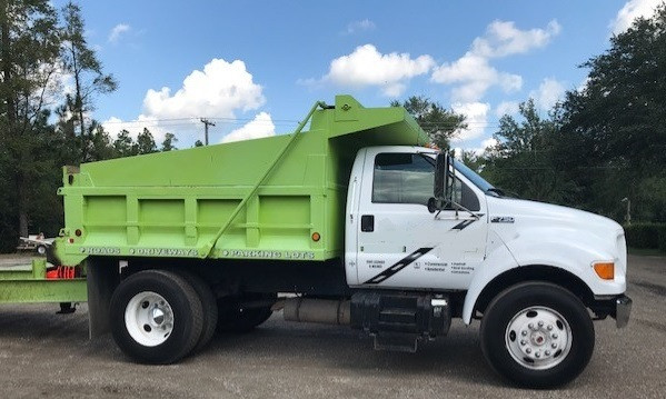 Ford F750 Super Duty Single Axle Dump Truck