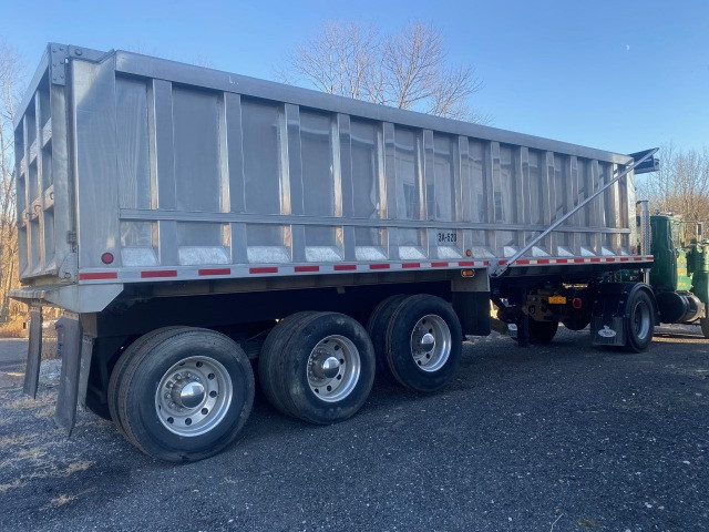 mac aluminum end dump trailers