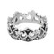 Sterling Silver 925 Crown Men's Ring