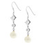 Artune Online Jewelry Sterling Silver 925 Fresh water pearl wedding earrings