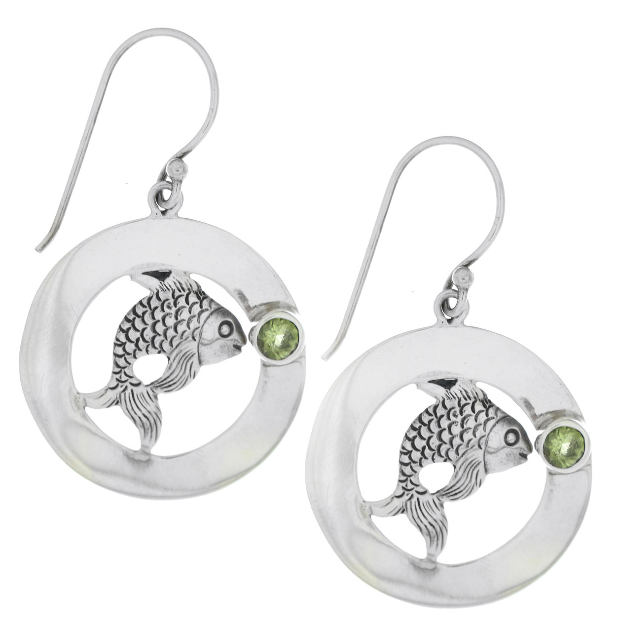 fish drop earrings