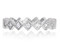Sterling Silver Diamond Cut Filigree Victorian Stackable Eternity Ring