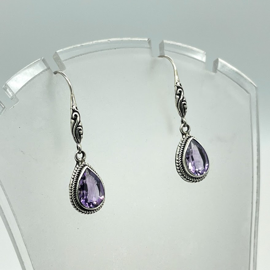 Costco amethyst sale earrings