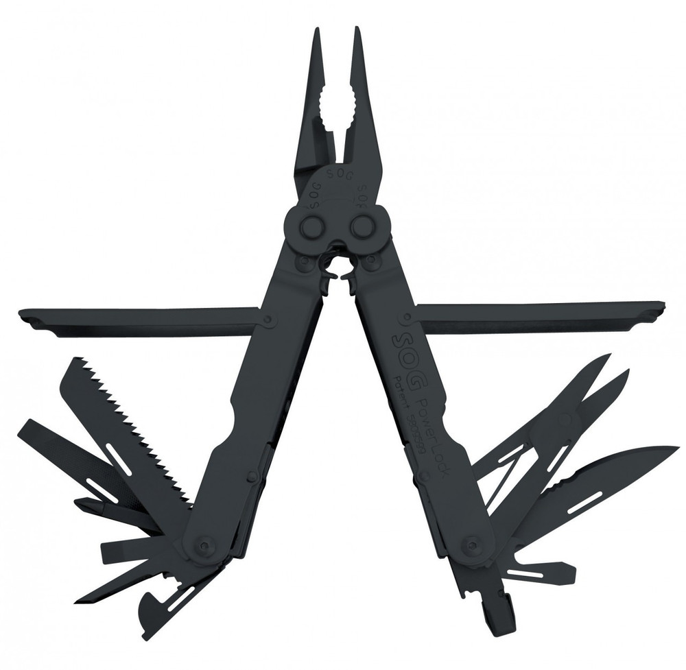 SOG Specialty Knives & Tools SOG-B61-N EOD PowerLock (Black Oxide) Ny