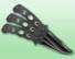 SOG Specialty Knives & Tools SOG-F04T Fusion Throwing Knives (Black