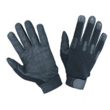 918398-1 Ironclad Box Handling Mechanics Gloves, Silicone Printed Synthetic  Leather Palm Material, Black, XL, PR 1