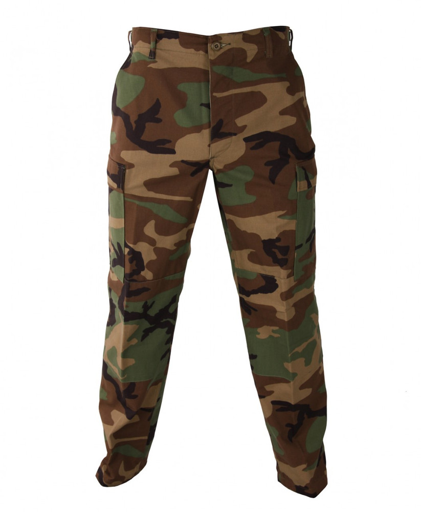 BDU Combat Military Woodland Camo Uniform Small -Shirt, Pants ...