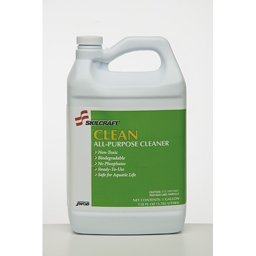 Clean All-Purpose Cleaner - 1 gal Bottles, NSN 7930-00-177-5243