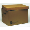 File Storage Box - 34" x 29" x 9 1/2", 25 per Bundle, Kraft, NSN 8115-01-455-4036