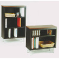 Steel Bookcase - 30" x 13" x 48", 3-Shelf, Gray, NSN 7110-01-135-1997