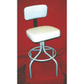 Rotary Drafting Stool - Faux Leather, NSN 7110-00-194-1611