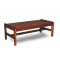 Coffee Table - 48" x 22" x 17", English Oak, Laminated Top, NSN 7105-00-139-7601