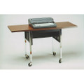 Office Machine Stand - 23" x 17 3/4" x 26", Parchment, NSN 7110-00-601-9849