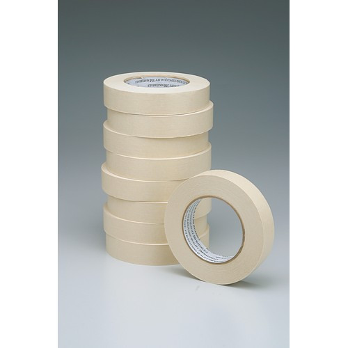 60 yds //roll Case of 72 Rolls WOD Masking Tape 1//2 inch for General Purpose