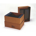 Shipping Box - Horizontal Star Pack - 22" x 16" x 16", Brown, NSN 8115-01-006-7257