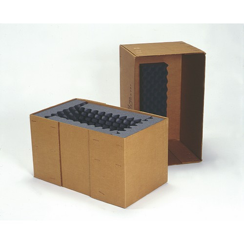 Fast Pack Shipping Box - Full-Telescoping, 24" X 14" X 14", Brown, NSN ...