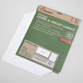Recycled Laser and Inkjet Labels - 2" x 4" Shipping Label, 10 per Sheet, NSN 7530-01-578-9293
